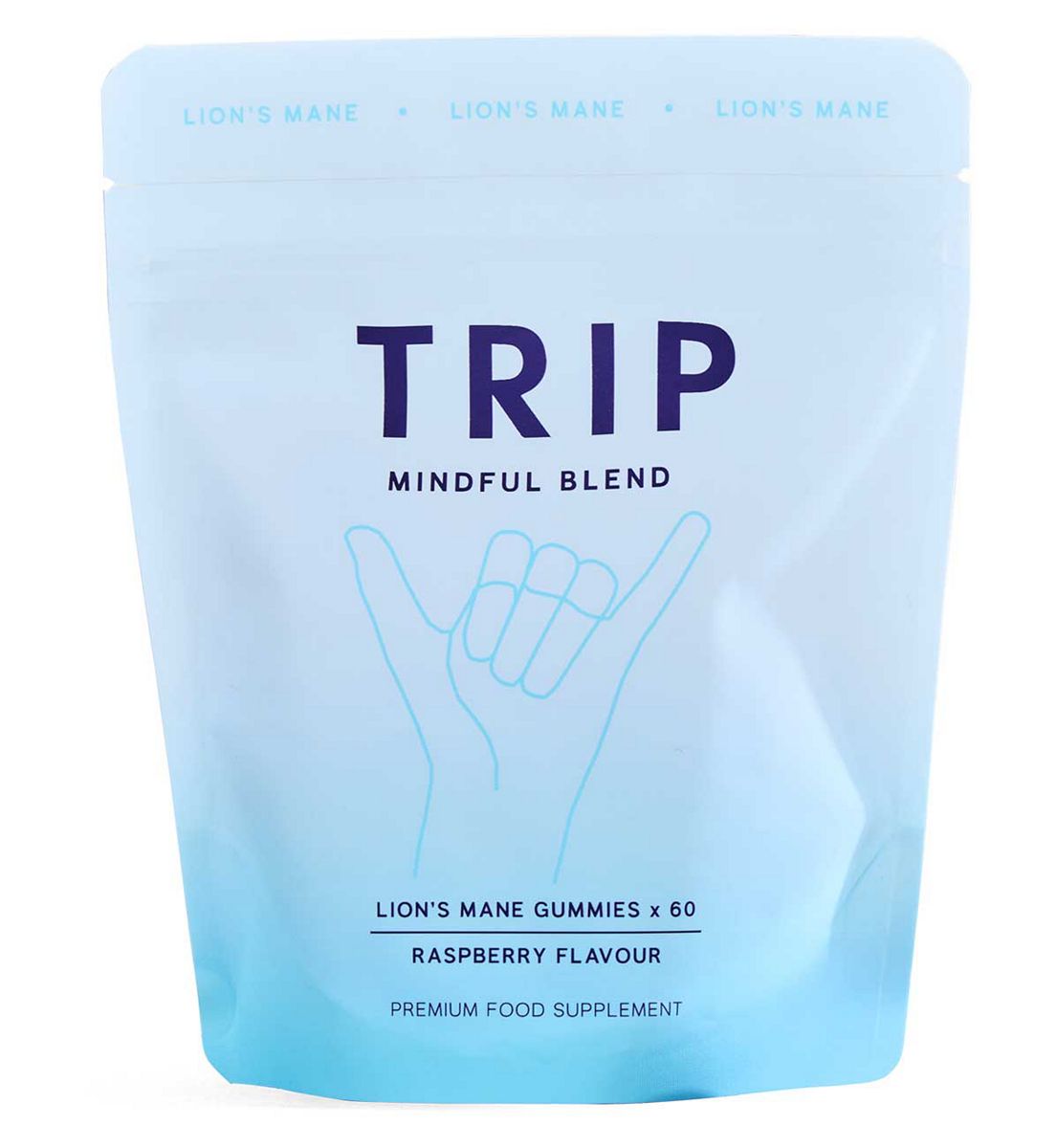 TRIP Lion's Mane Raspberry Gummies X 60