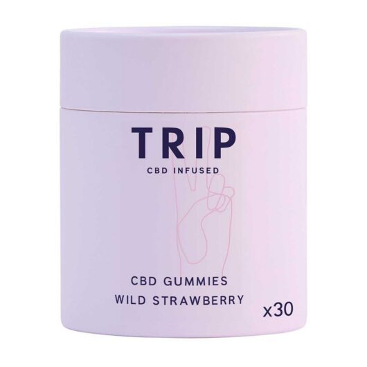TRIP Wild Strawberry Cbd Gummies X30