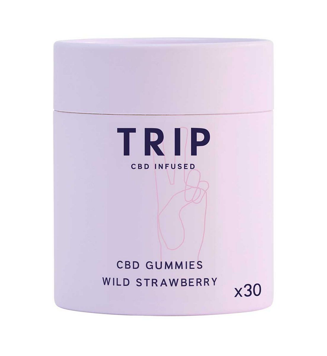 TRIP Wild Strawberry Cbd Gummies X30