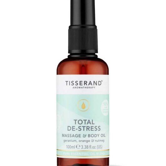 Tisserand Total De-Stress Massage & Body Oil, 100ml