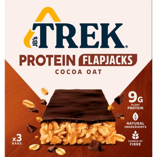 Trek Cocoa Oat Flapjack Multipack 50G 3S