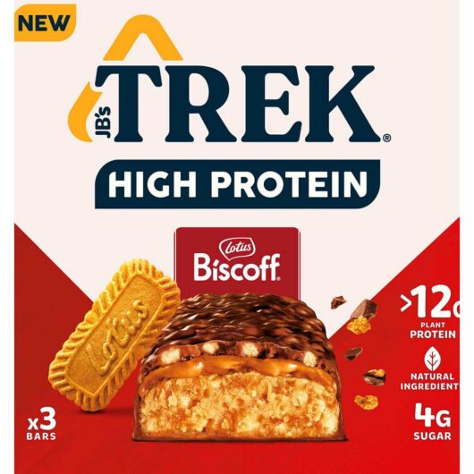 Trek High Protein Biscoff Multipack 44G 3S