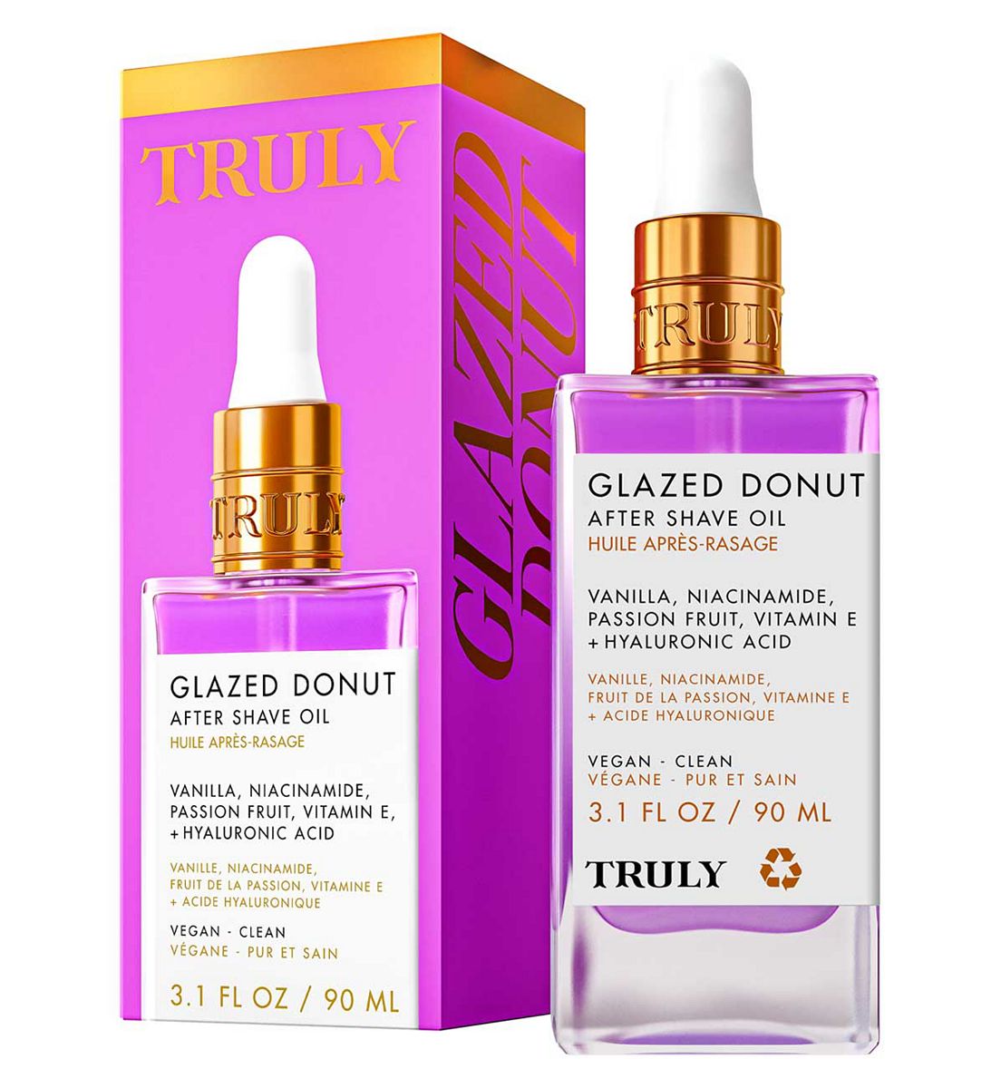 Truly Beauty Inc Truly Glazed Donut Aftershave Oil 90ml