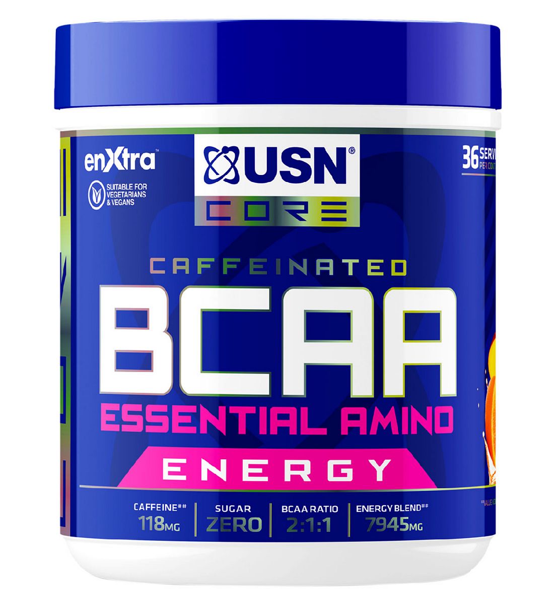 USN Bcaa Essential Amino Energy Mango Orange - 400g