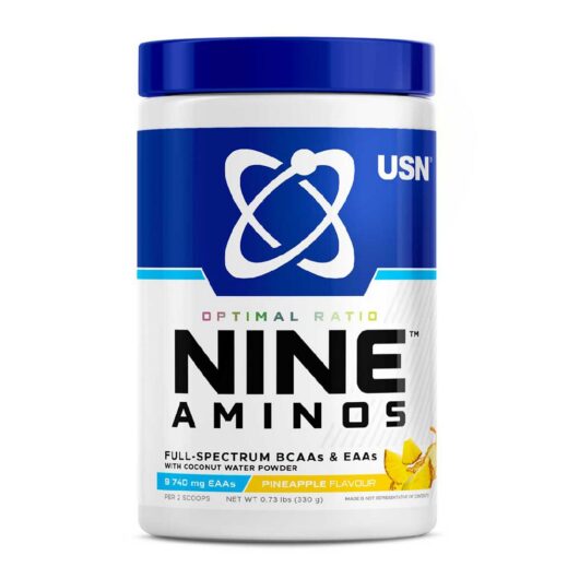 USN Nine Aminos Powder Pineapple 330g