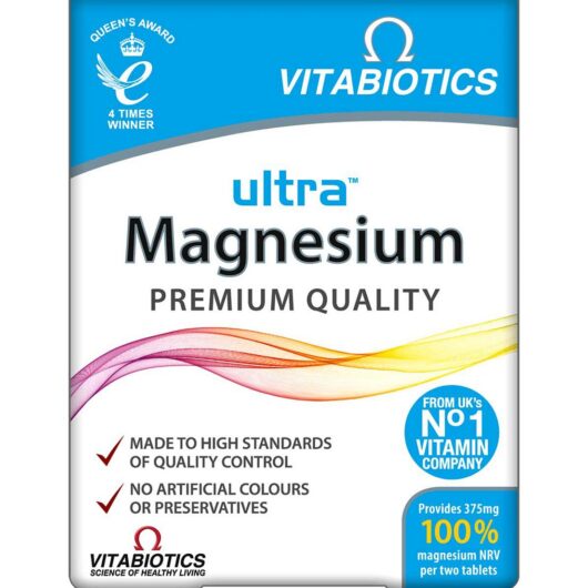 Ultra Vitabiotics Magnesium - 60 Tablets