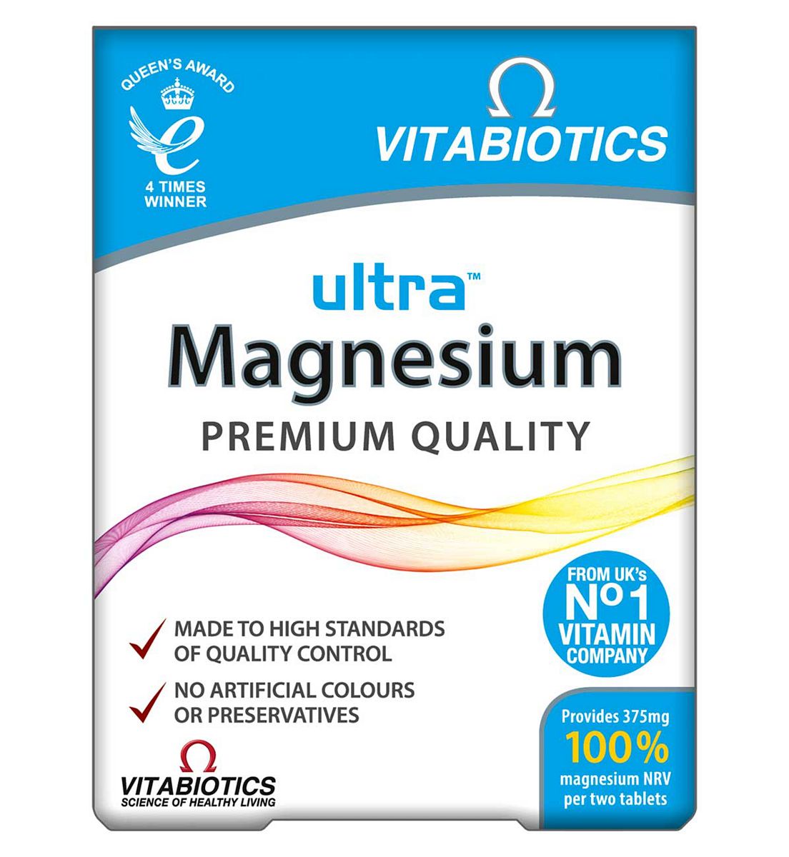 Ultra Vitabiotics Magnesium - 60 Tablets