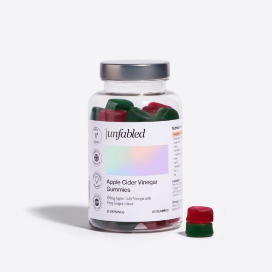 Unfabled Apple Cider Vinegar Gummies 60S