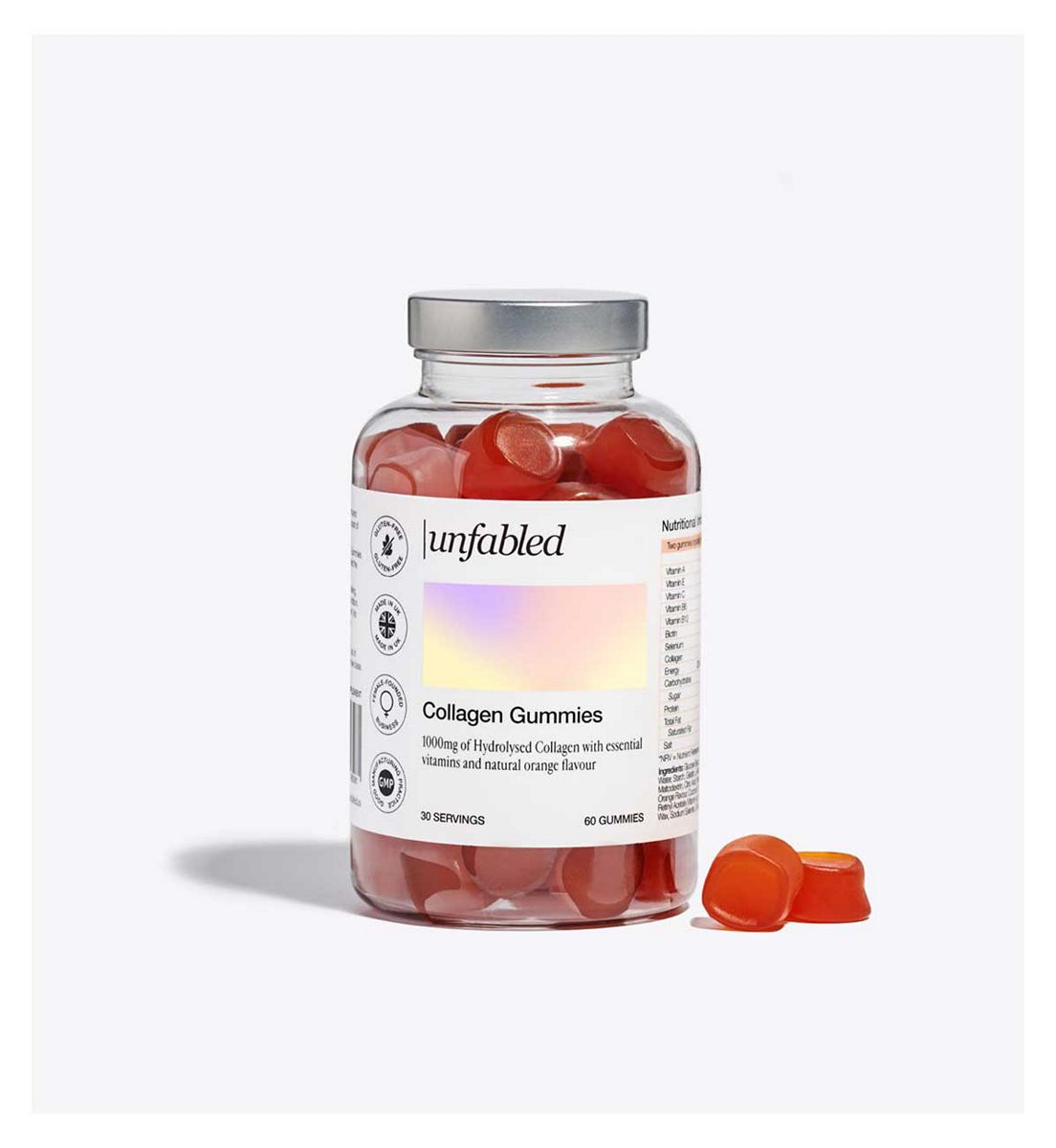 Unfabled Collagen Gummies 60S