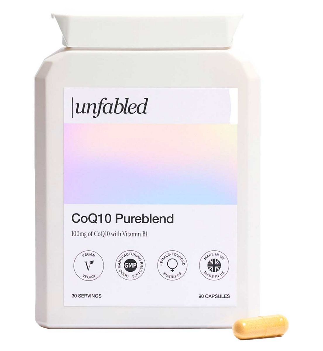 Unfabled Coq10 Pureblend Capsules 90S