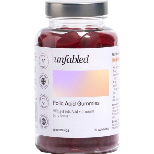 Unfabled Folic Acid Gummies 60S