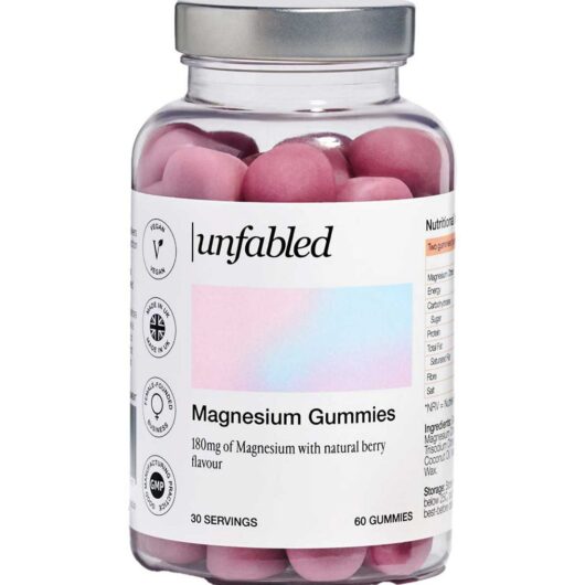 Unfabled Magnesium Gummies 60S