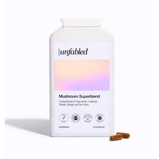 Unfabled Mushroom Superblend Capsules 120S
