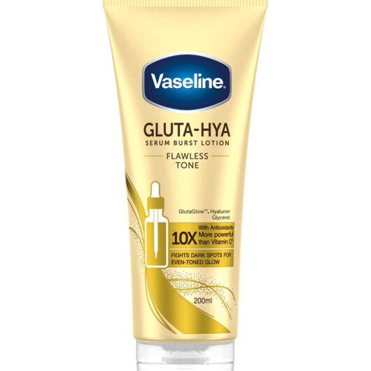 Vaseline Gluta-Hya Flawless Glow Serum Burst Lotion200 ml, 200ml