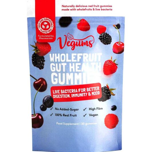 Vegums Gut Health Wholefruit 30 Gummies
