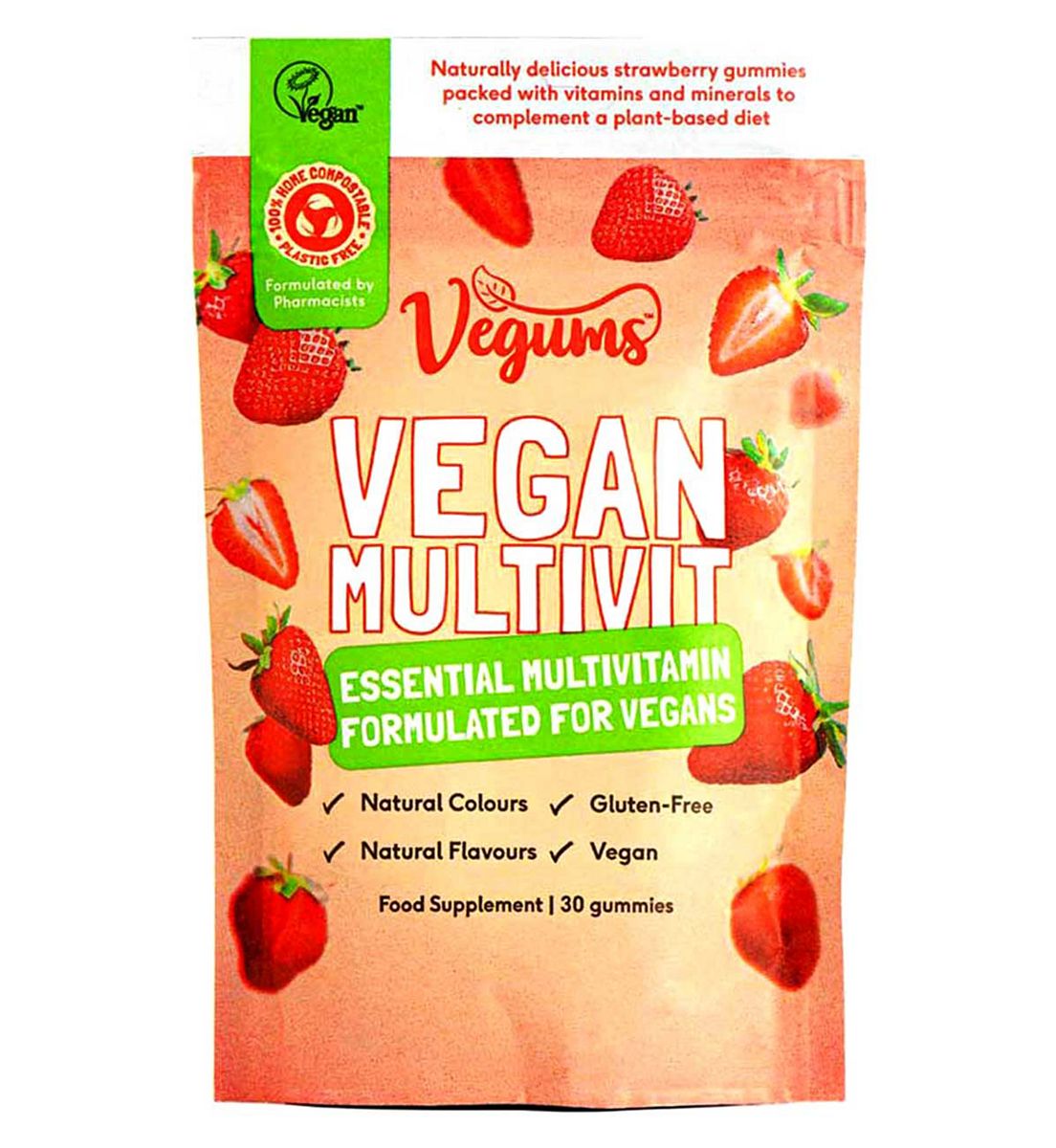 Vegums Multivitamin For Vegans 30 Gummies