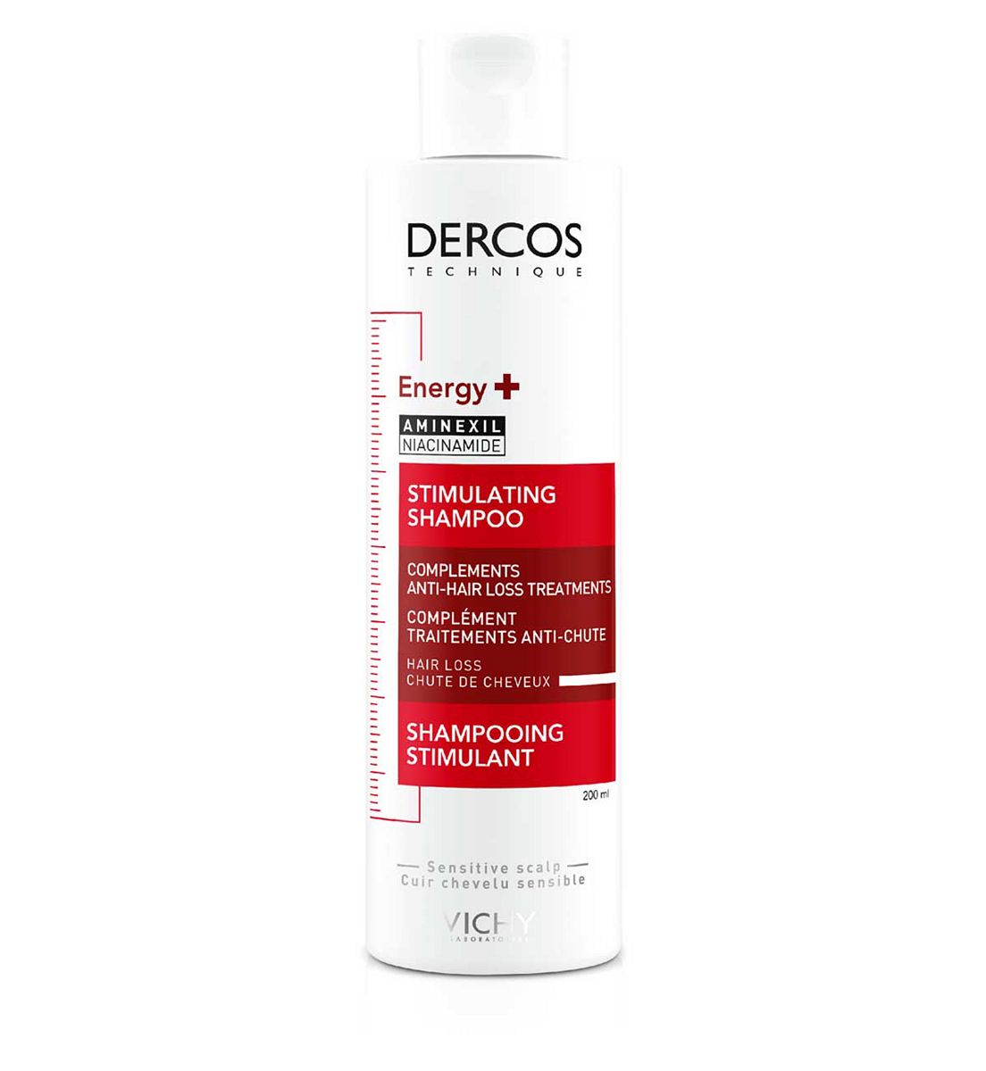Vichy Dercos Anti-Hair Loss Shampoo For Weak Hair And Sensitive Scalps200 ml, 200ml