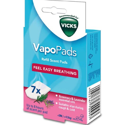 Vicks Vapopads Refill Scent Pads - Rosemary & Lavender 2 Pack Bundle
