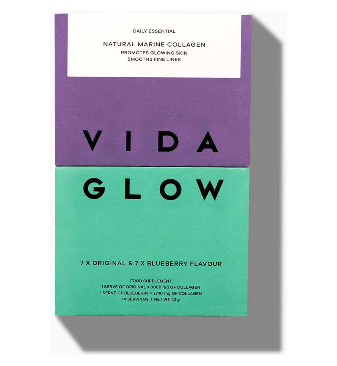 Vida Glow Natural Marine Collagen 14 Day Trial Pack - Sachets