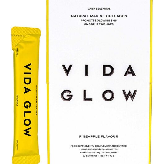 Vida Glow Natural Marine Collagen Pineapple - 30 X 3G Sachets