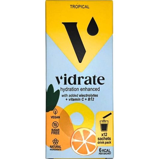 Vidrate Hydration Electrolyte Sachets Tropical - 12