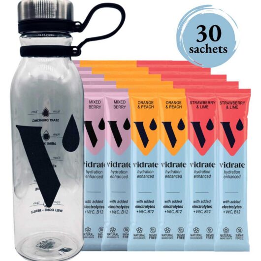 Vidrate Natural Electrolyte Hydration Starter Pack