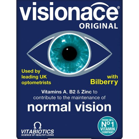 Visionace Vitabiotics Original - 30 Tablets, Caps