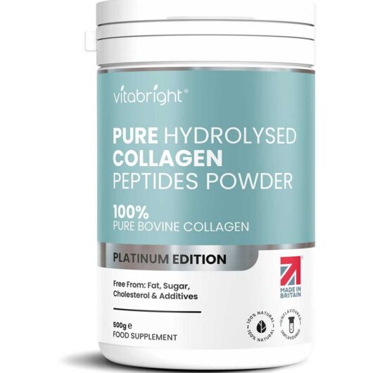 VitaBright Hydrolysed Collagen Powder - 500G (25-50 Day Supply)