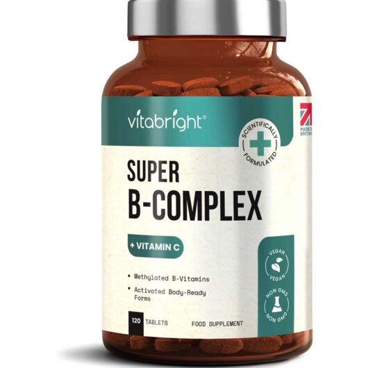 VitaBright Methylated Vitamin B Complex Tablets 120S