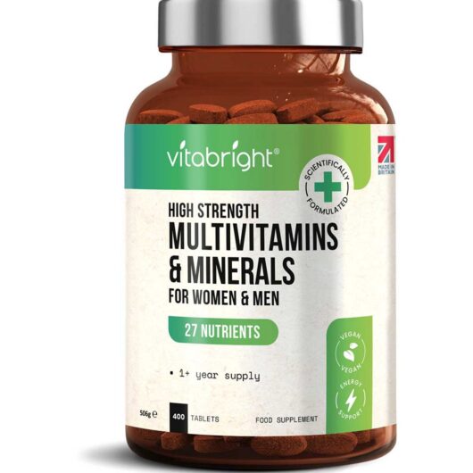 VitaBright Multivitamins & Minerals Tablets 13 Month Supply 400S
