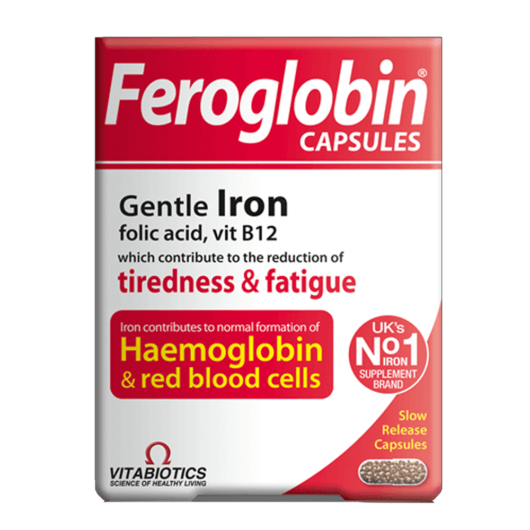 Vitabiotics Feroglobin 30 Capsules