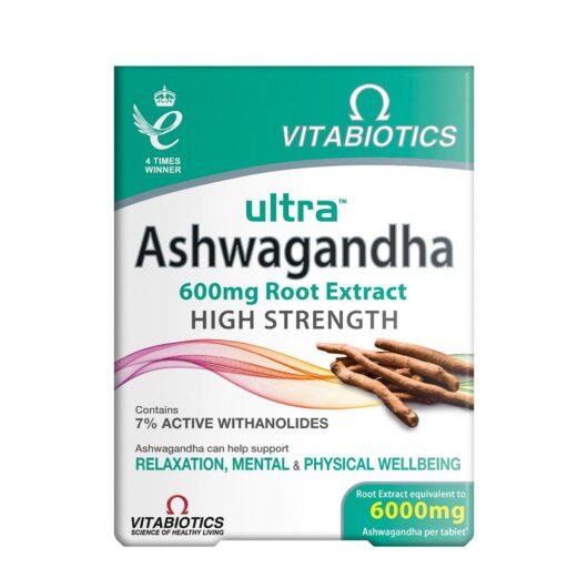 Vitabiotics Ultra Ashwagandha Tablets 30S