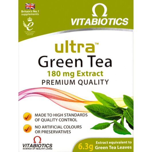 Vitabiotics Ultra Green Tea 30 Tablets