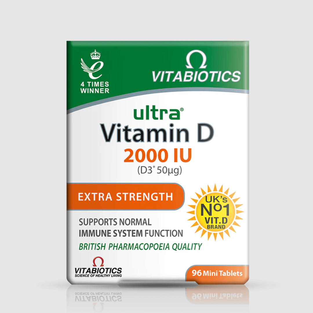 Vitabiotics Ultra Vitamin D 2000IU 96 Tablets