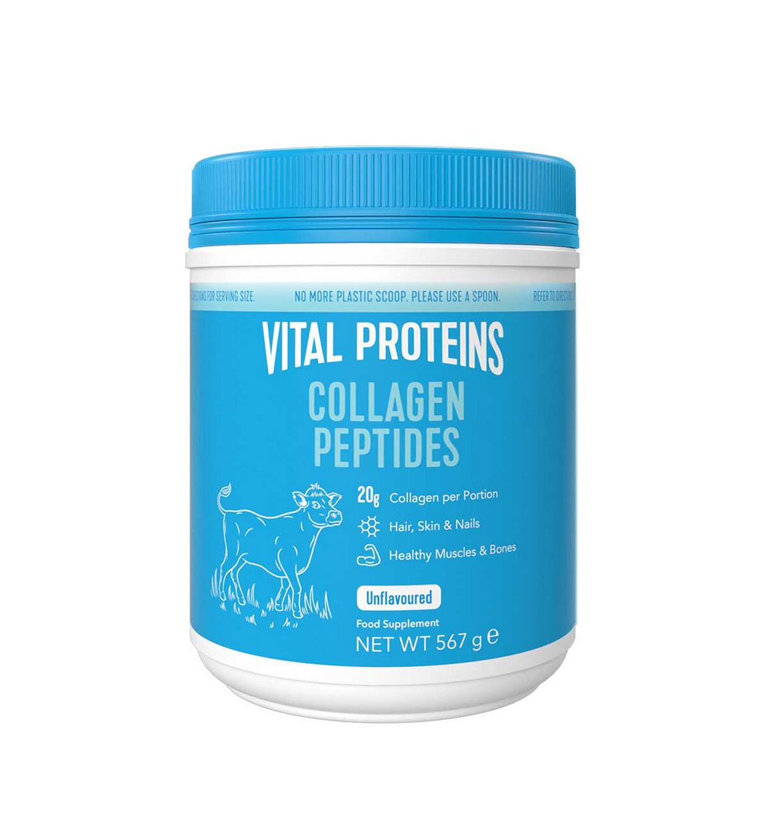 Vital Proteins Collagen Peptides Unflavoured Powder 567g