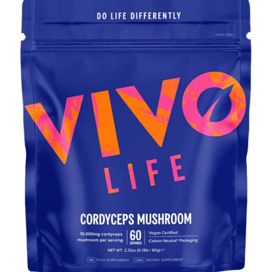 Vivo Life Cordyceps Mushroom Powder 10:1 Extract 60g