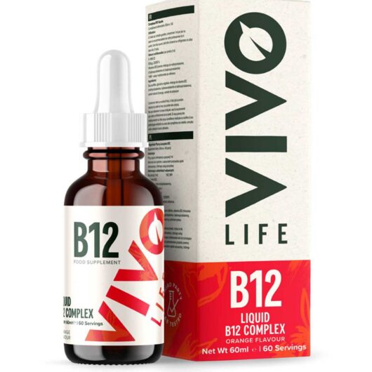 Vivo Life Liquid B12 Complex Orange Flavour 60ml