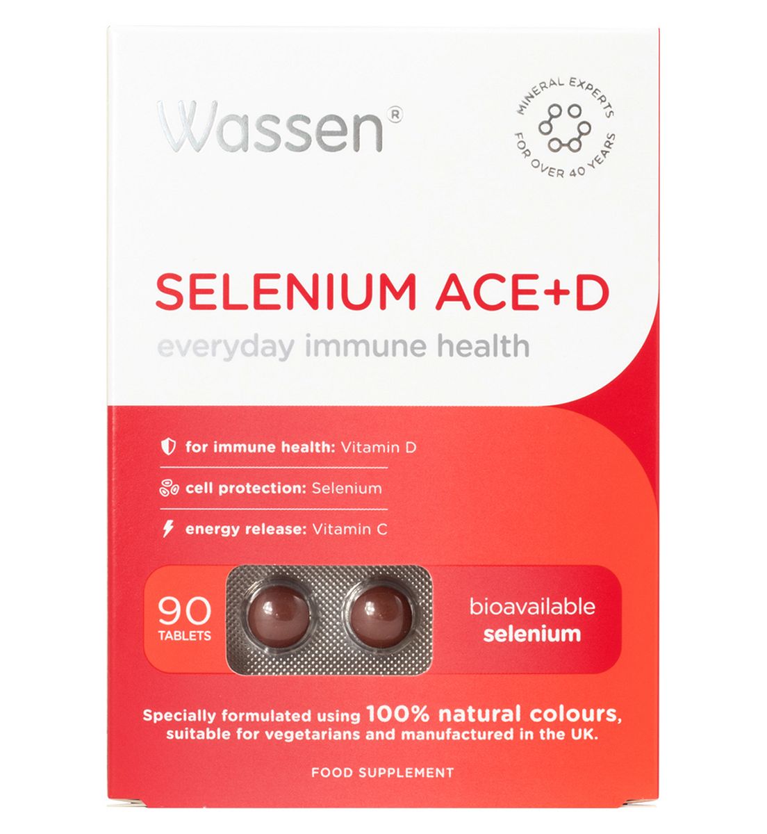 Wassen Selenium Ace+D 90 Tablets