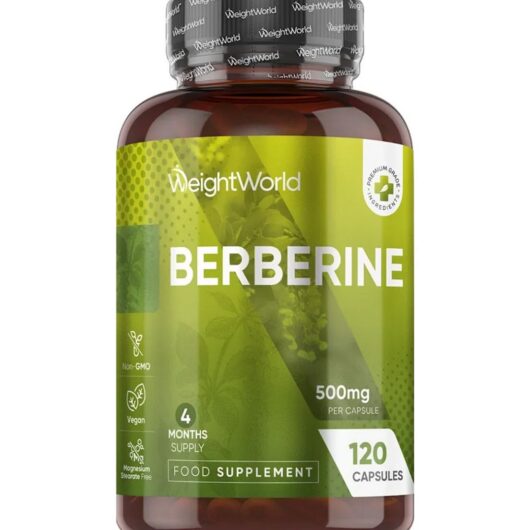 WeightWorld Berberine 500Mg 120 Capsules