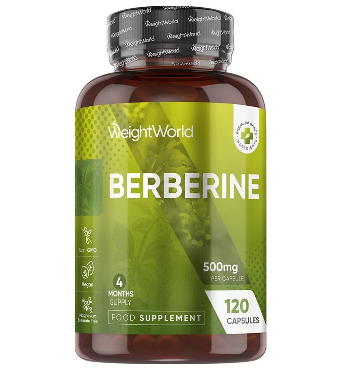 WeightWorld Berberine 500Mg 120 Capsules