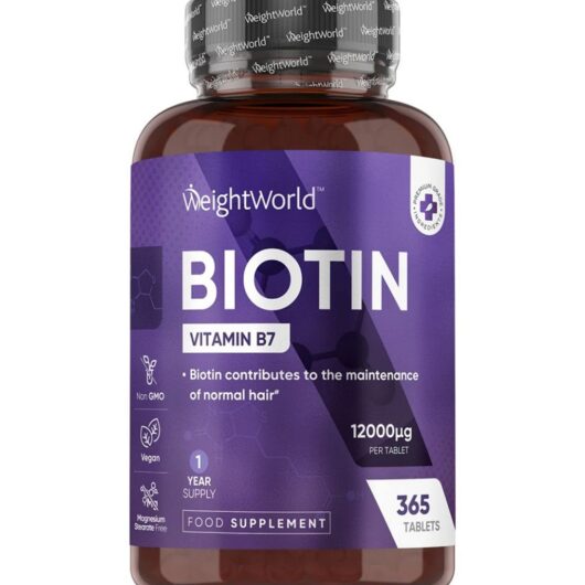 WeightWorld Biotin 12000Mcg 365 Tablets