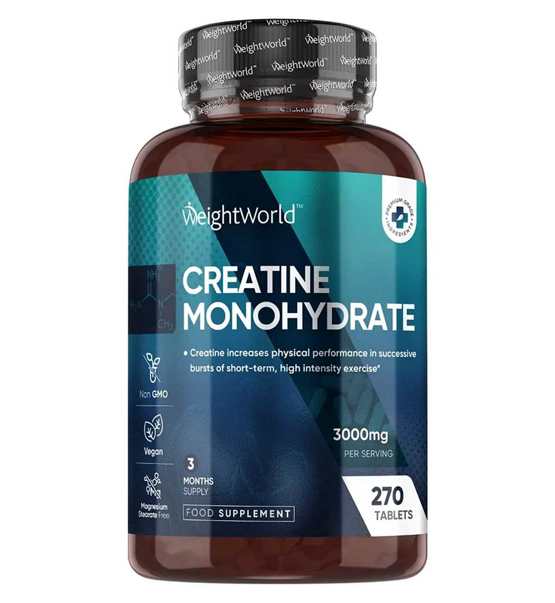 WeightWorld Creatine Monohydrate 3000Mg 270 Tablets
