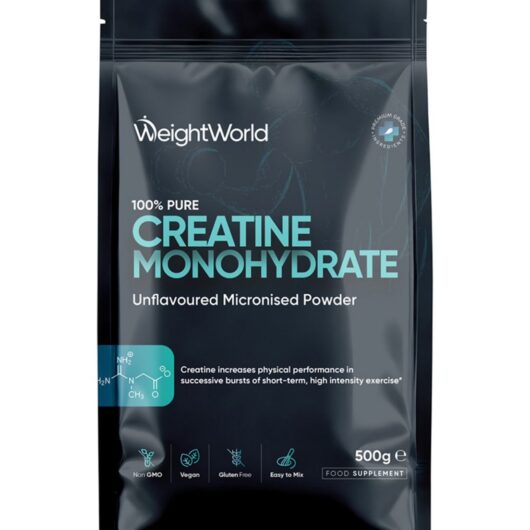 WeightWorld Creatine Monohydrate Micronised Unflavoured Powder