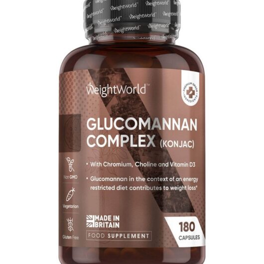 WeightWorld Glucomannan Complex 180 Capsules