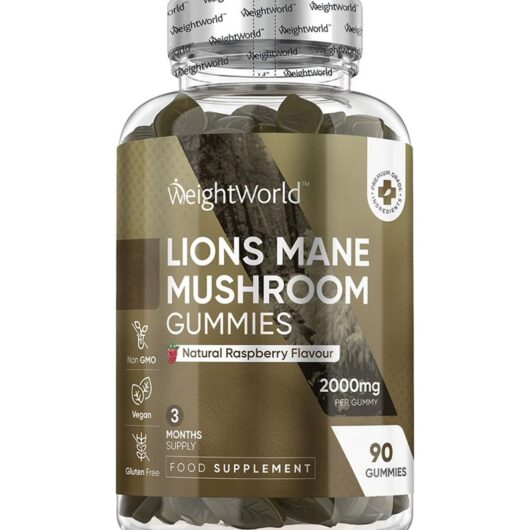 WeightWorld Lions Mane 2000Mg 90 Gummies