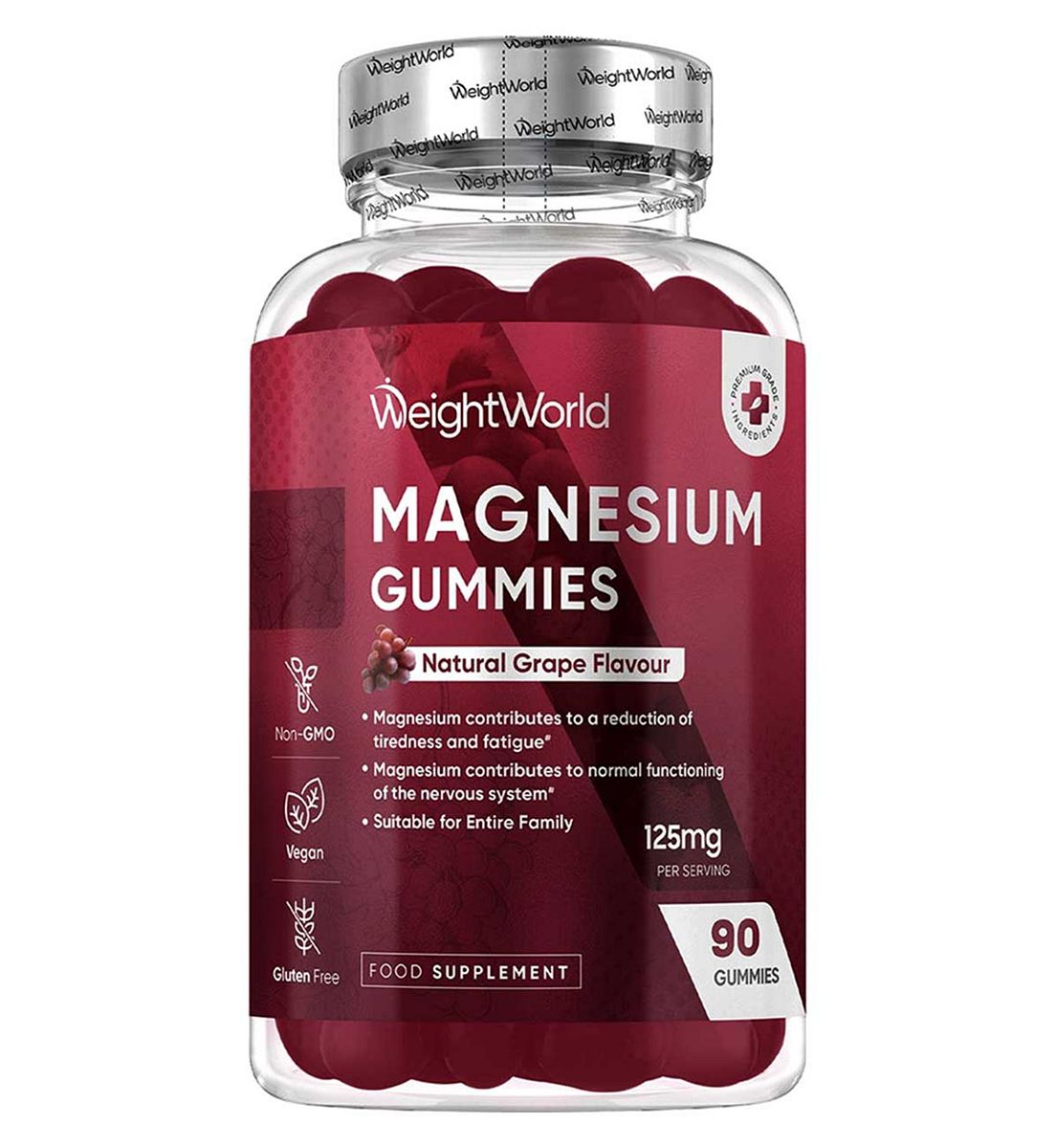 WeightWorld Magnesium Citrate 125Mg 90 Gummies