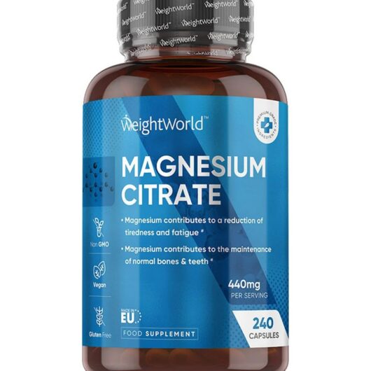 WeightWorld Magnesium Citrate 240 Capsules