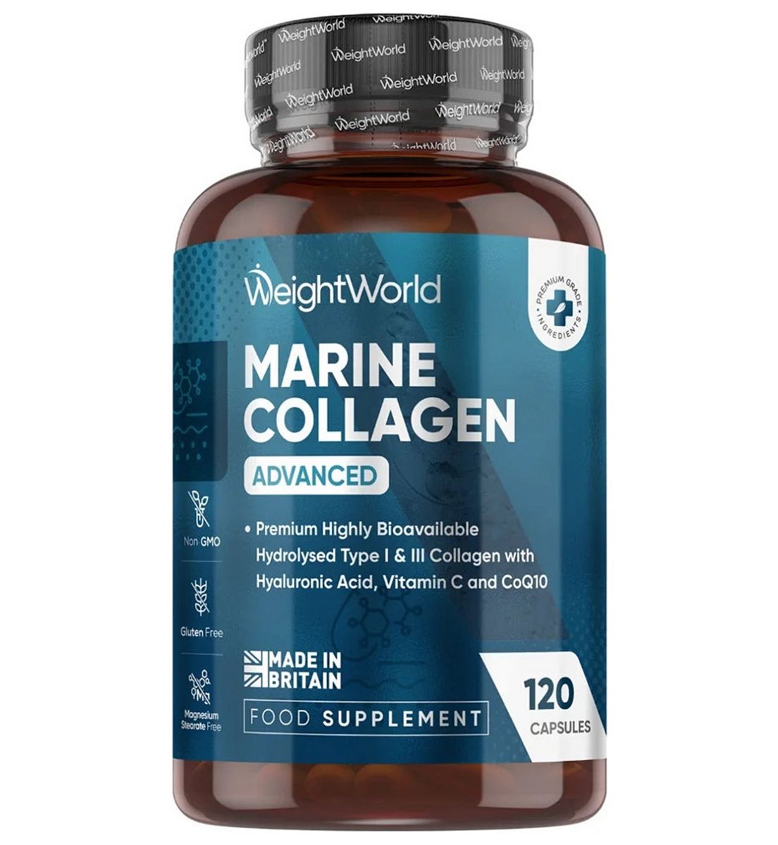 WeightWorld Marine Collagen Advance 120 Capsules