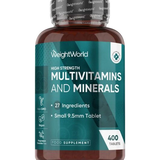 WeightWorld Multivitamins With Minerals 400 Tablets