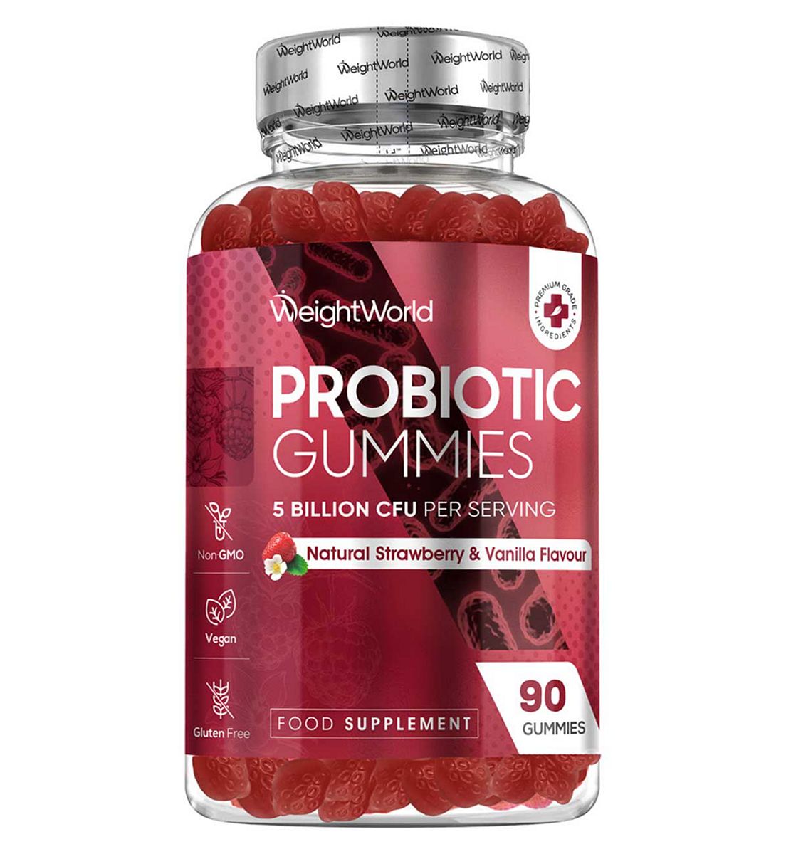 WeightWorld Probiotic 5Billion 90 Gummies